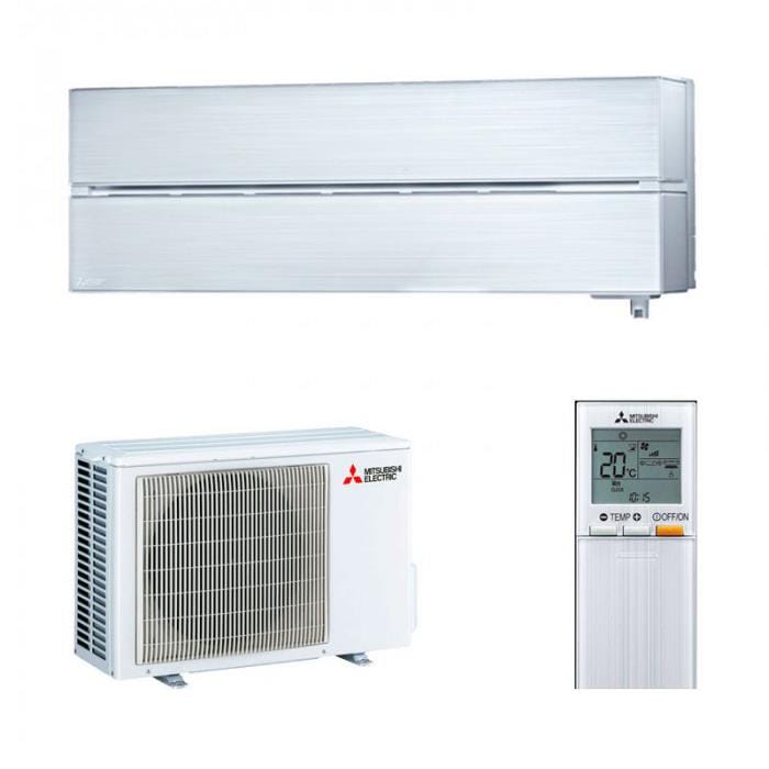 Mitsubishi Electric Diamond Pearl White 2 5kw Single Split Set