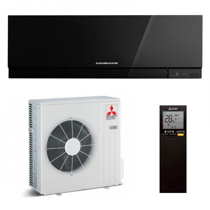 Mitsubishi Electric Premium Onyx Black 5kw Single Split Set