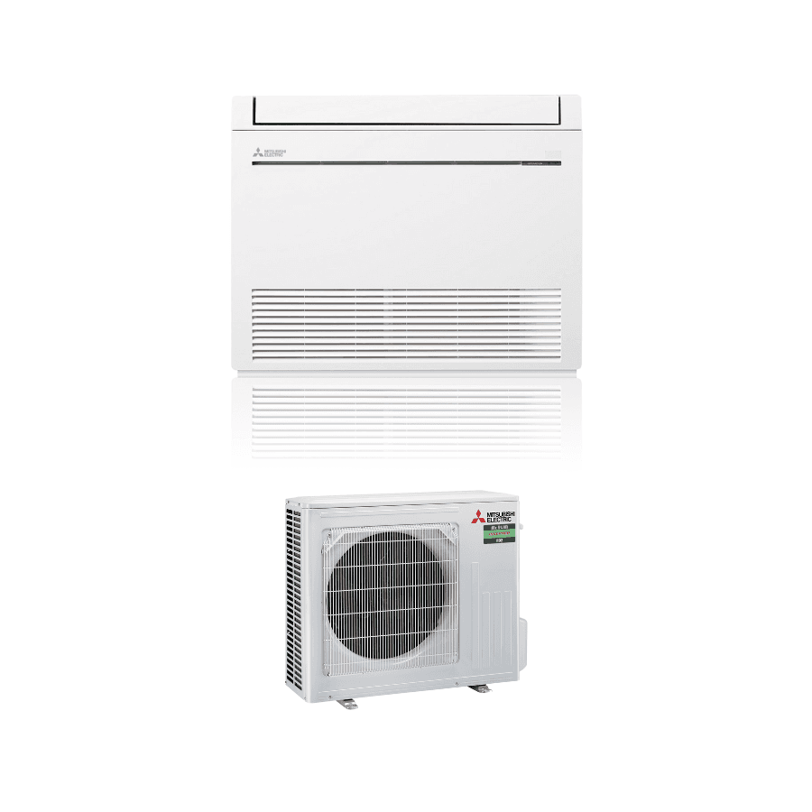 Mitsubishi Electric Vloermodel 6kw Single Split Set