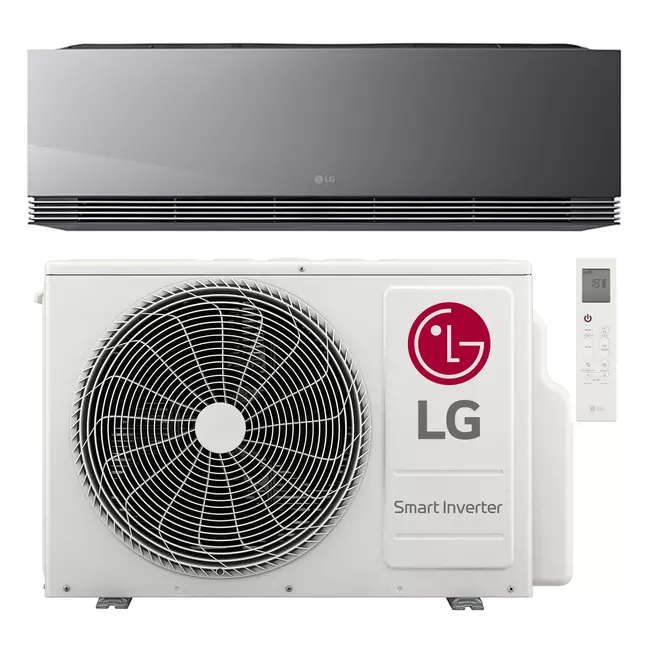 LG Ac12bh R32 35kw Artcool Black Mirror Wifi Unite interieure