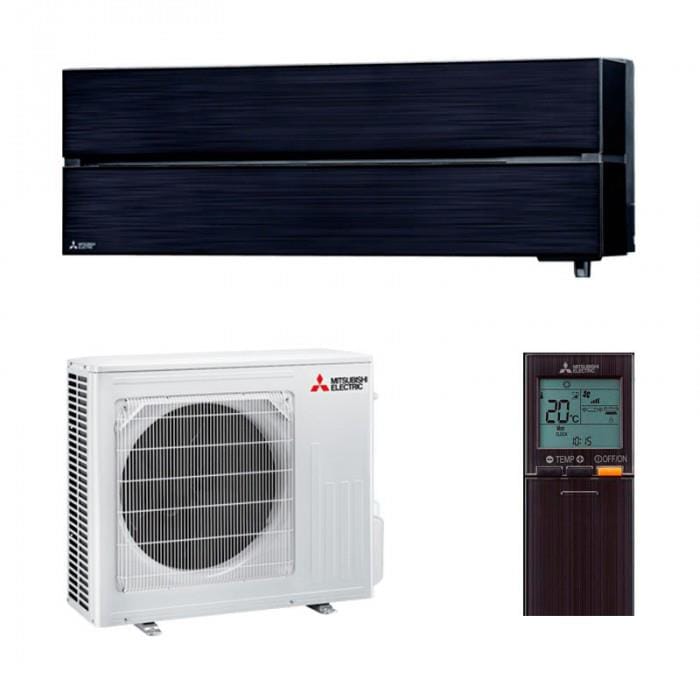 Mitsubishi Electric Diamond Onyx Black 5kw Single Split Set