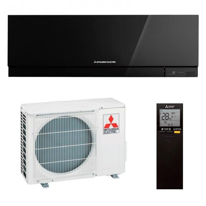Mitsubishi Electric Premium Onyx Black 2 5kw Single Split Set