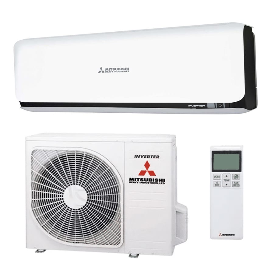 Mitsubishi Heavy Diamond Hyper 35kw Black White Single Split Set Met Wifi